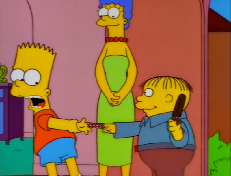 Illustration for article titled The Simpsons returns to the unbearable lightness of being Ralph Wiggum